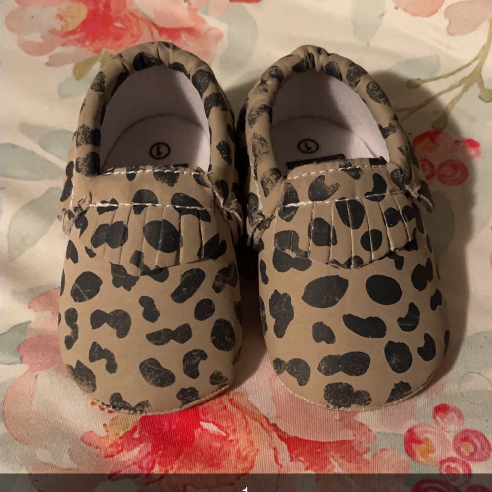 Cheetah moccasins